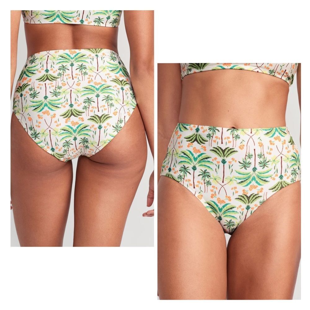 NWT Old Navy High-Waisted Bikini Swim Bottoms